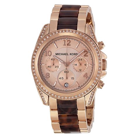 michael kors rose gold watch set|mk rose gold watch sale.